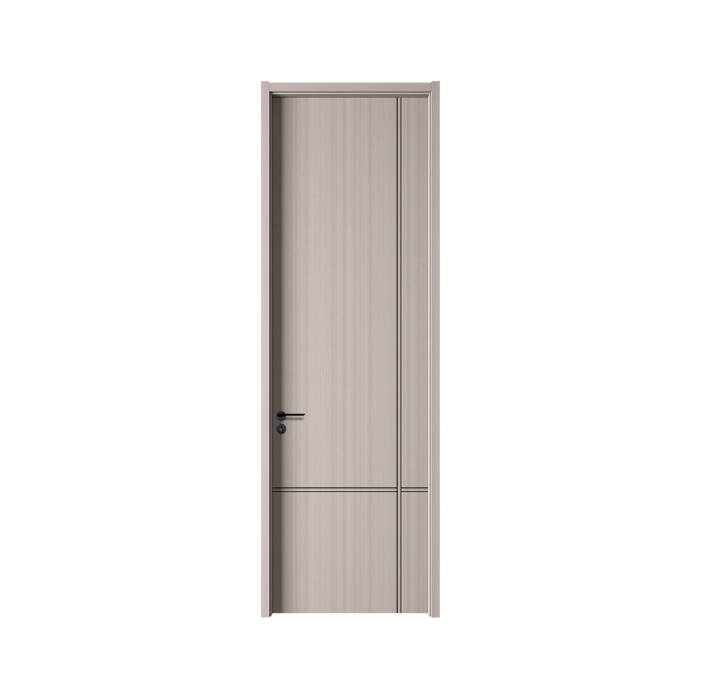 無漆木門M-899冰雪銀絲