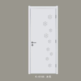 簡白唯美系列K-6166冰花